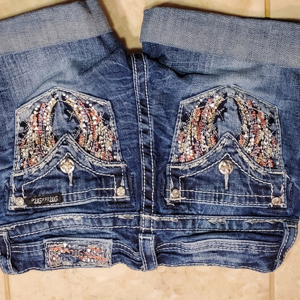 Girls Miss Me Jean Shorts